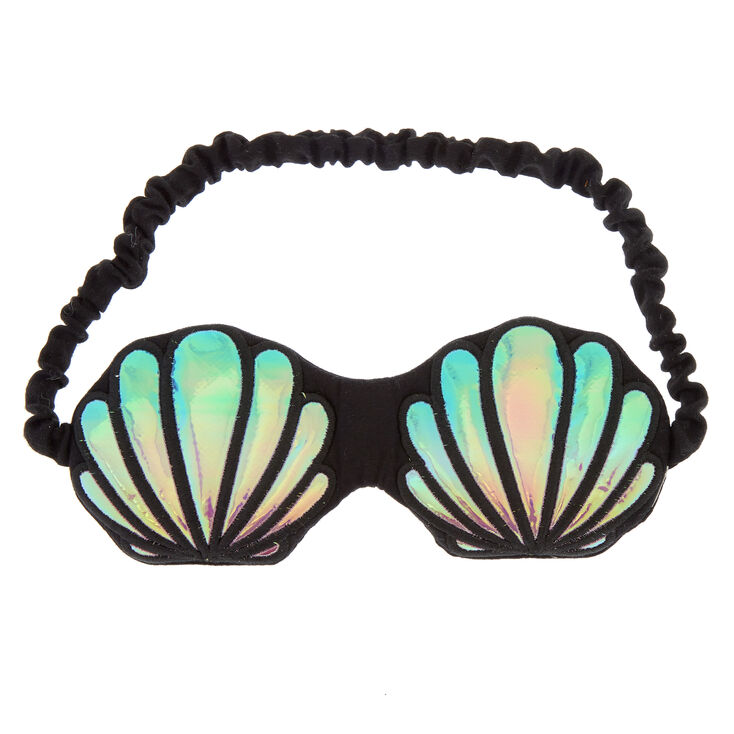Iridescent Seashell Mermaid Sleeping Mask,