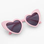 Heart Cat Eye Sunglasses - Blush Pink,