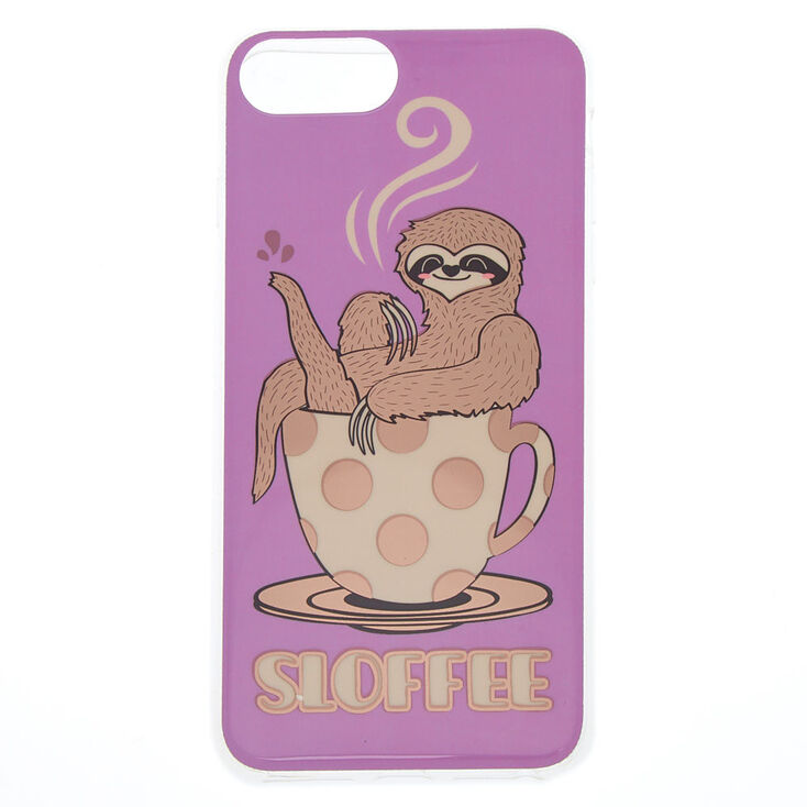 Purple Sloffee Phone Case - Fits iPhone 6/7/8 Plus,
