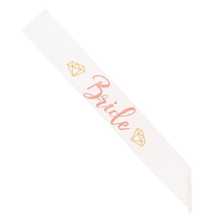 Bride Diamond Sash,