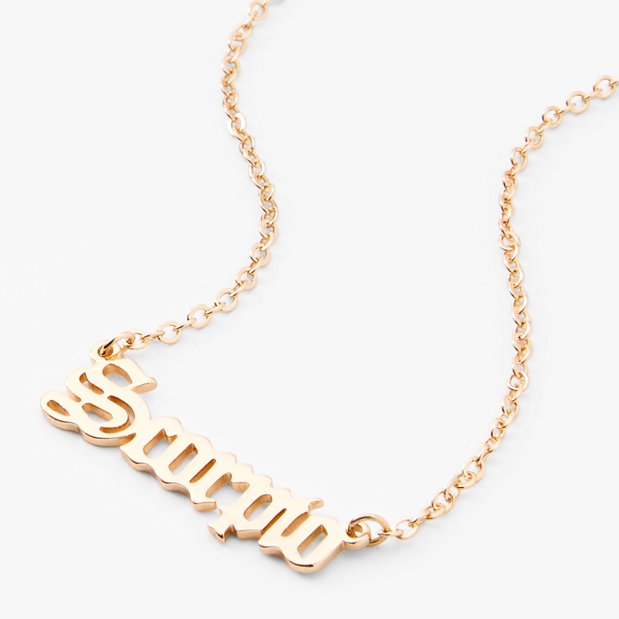 Scorpio Star Sign Pendant in Silver, Gold, or Platinum – Starlust