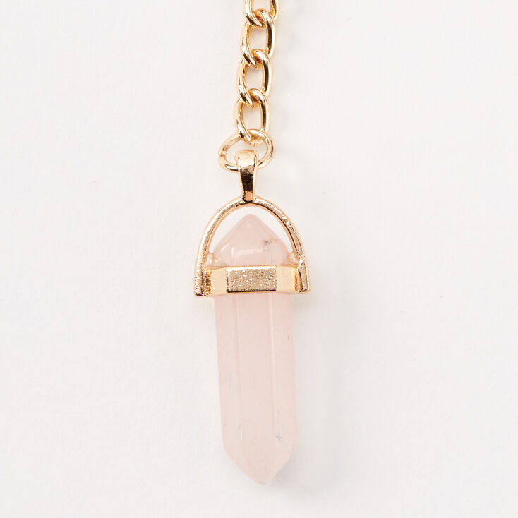 Pastel Crystal Best Friends Keychains - 5 Pack,