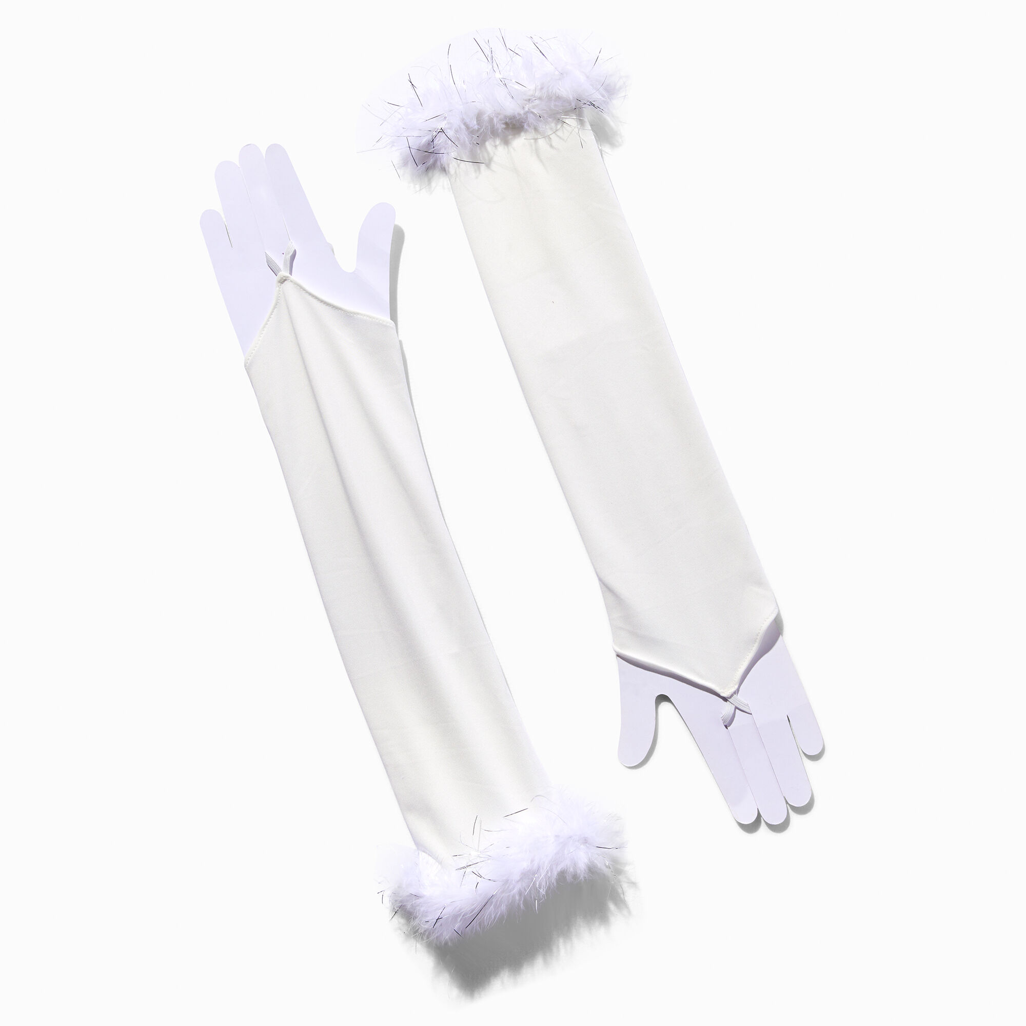 White Angel Fingerless Gloves | Icing US