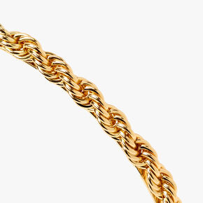 Twisted Gold Chain Headband,