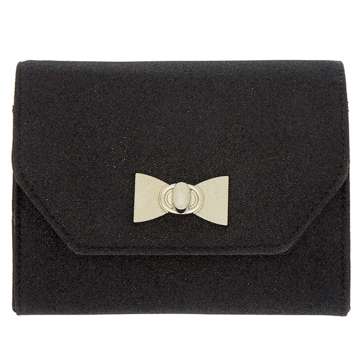 Envelope Clutch Bag - Black,