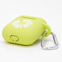 Daisy Neon Green Earbud Case Cover - Compatible with Apple AirPods&amp;reg;,
