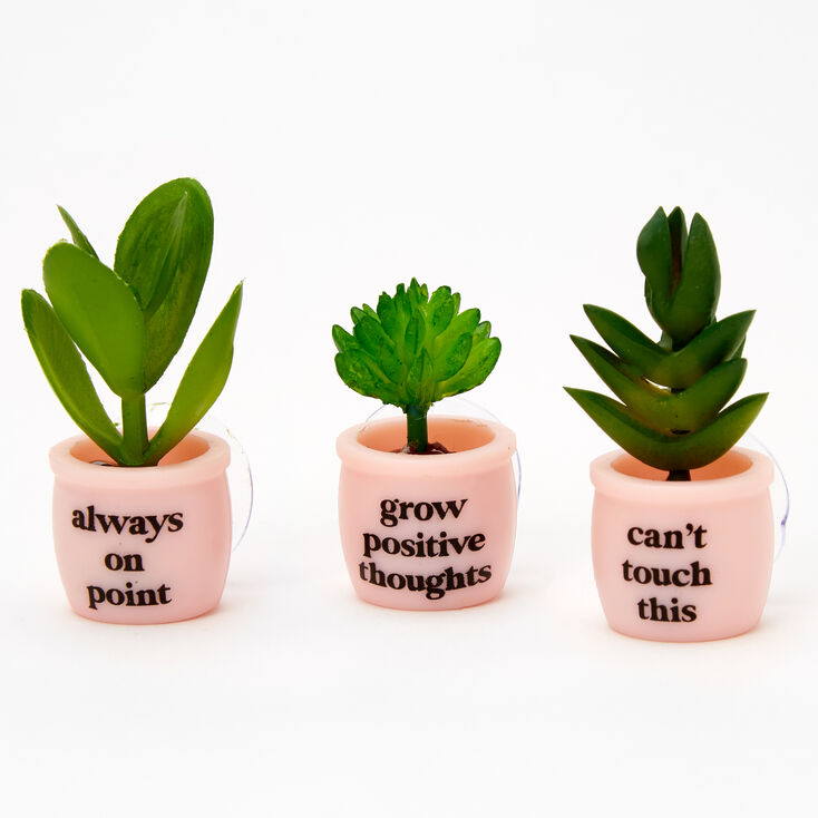 Inspirational Mini Faux Succulent Trio,