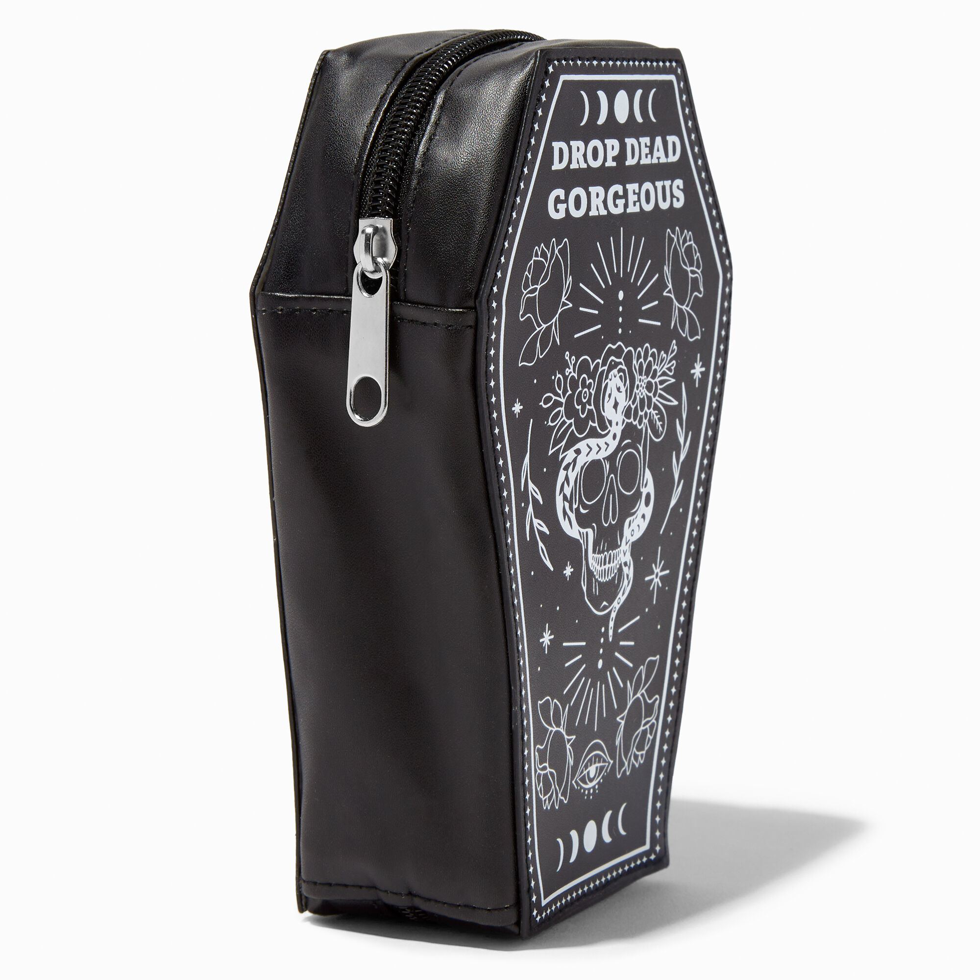 Coffin Shaped Celestial Black Makeup Bag Icing US