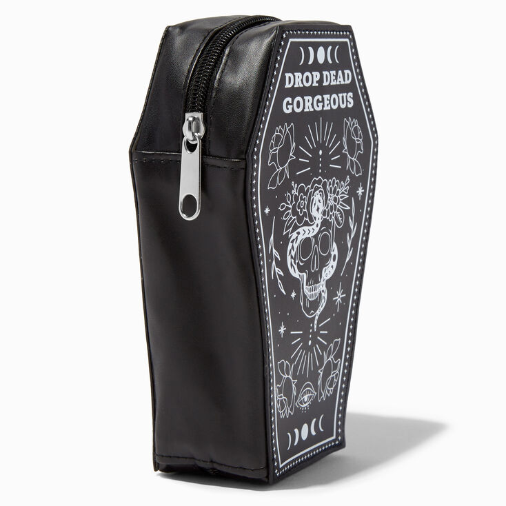 Really Mustache Automation Coffin Shaped Celestial Black Makeup Bag | Icing US