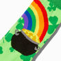  Rainbow &amp; Pot of Gold Crew Socks,