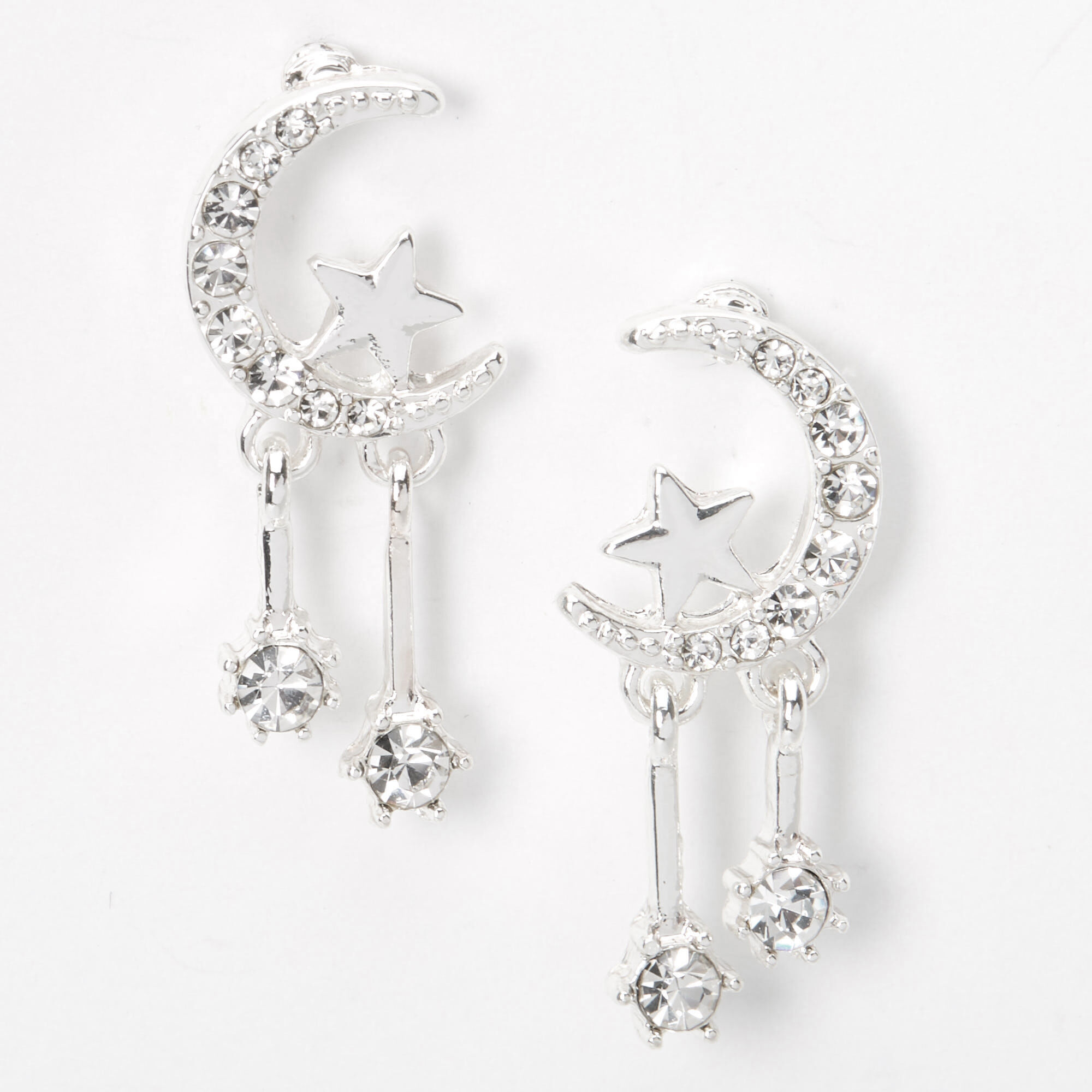 Celestial earrings silver new arrivals