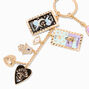 Enameled Tarot Charms Keychain,