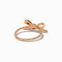Gold-tone Bow Ring,