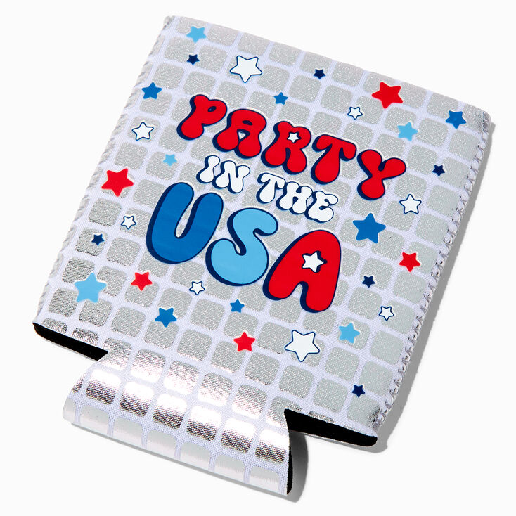 &quot;Party in the USA&quot; Can Cooler,