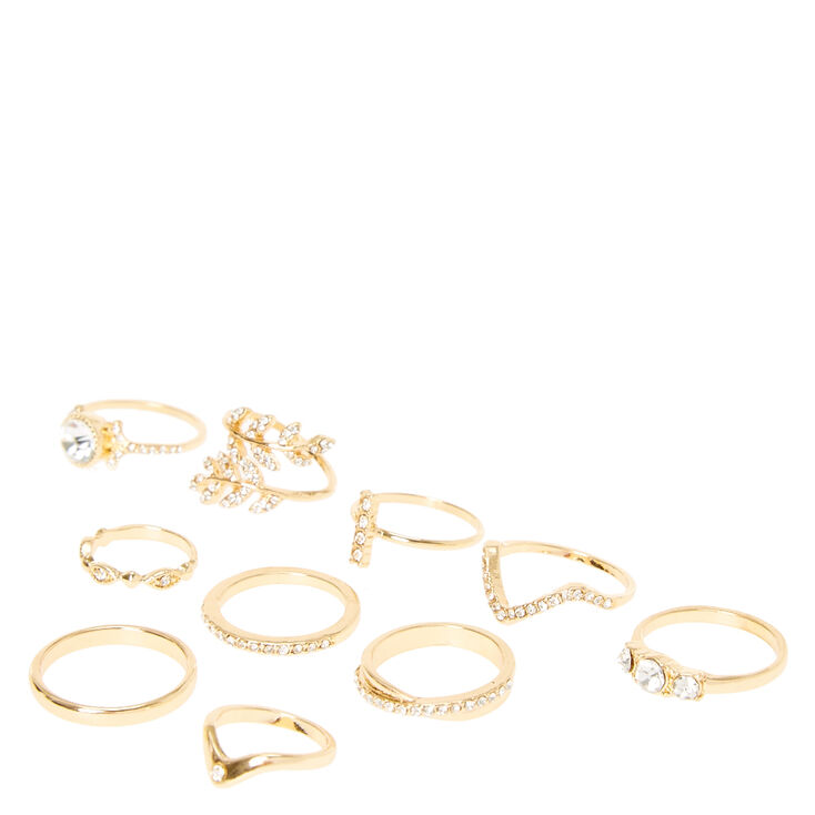 Gold Romantics Ring Set,