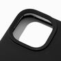 Solid Black Silicone Phone Case - Fits iPhone&reg; 13/14,