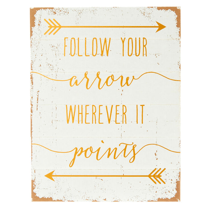 Follow Your Arrow Wall Art,
