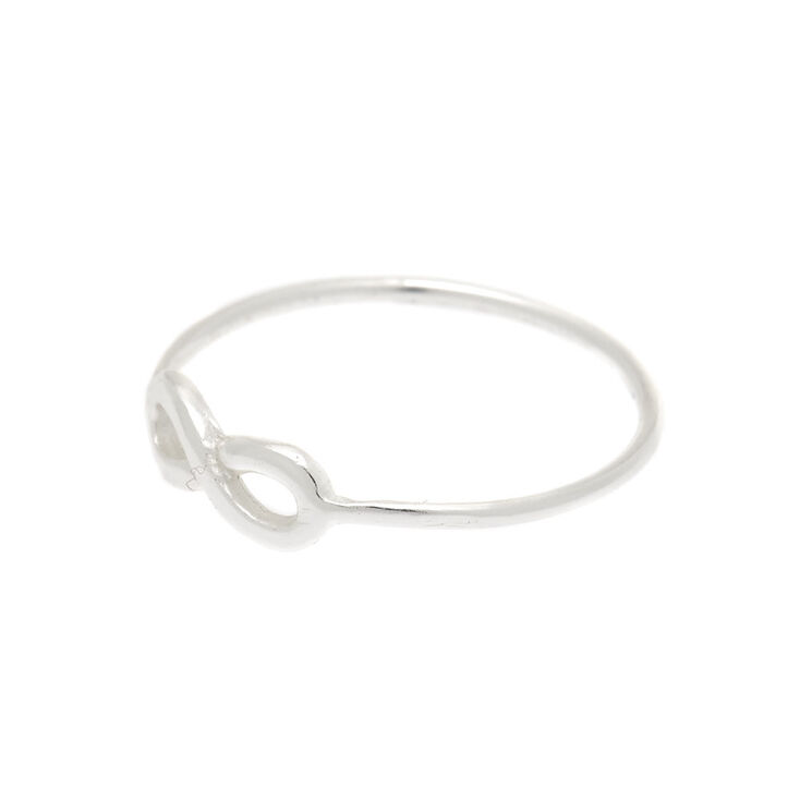 Sterling Silver Infinity Ring,