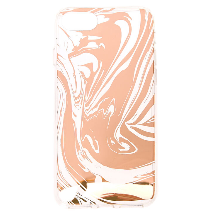 Rose Gold Swirl Phone Case,