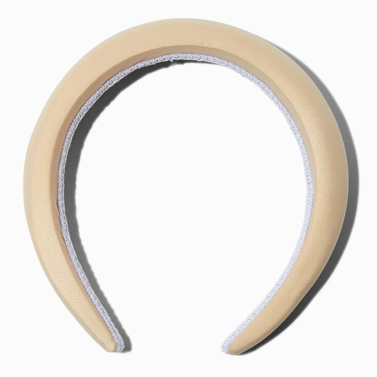 VELVET HEADBAND TAUPE