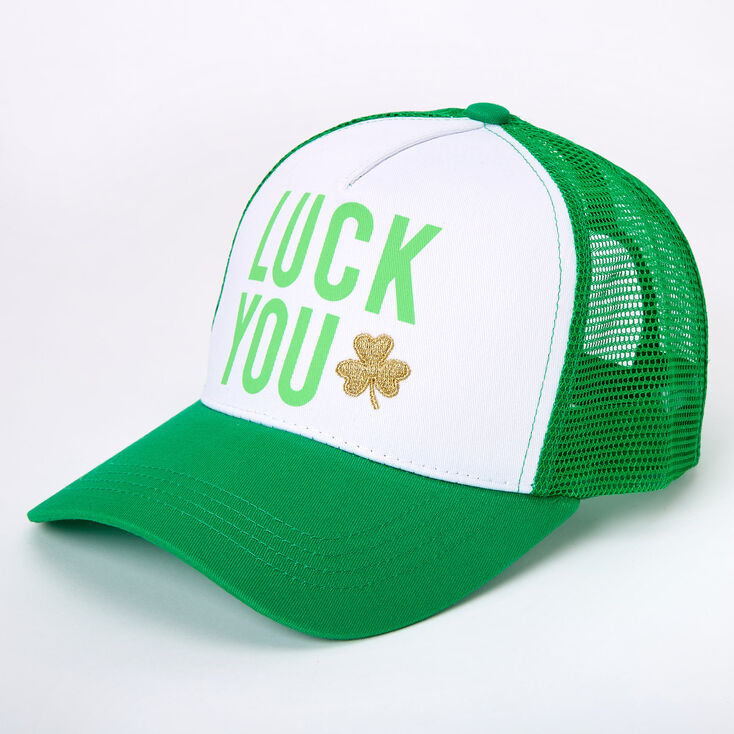 Luck You Trucker Hat - Green,