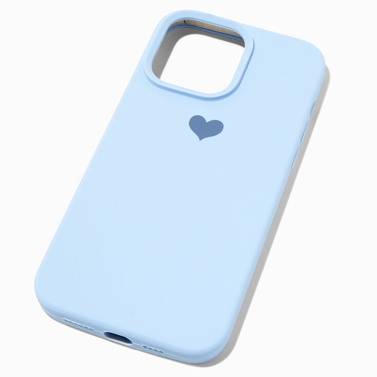 Baby Blue Heart Phone Case - Fits iPhone&reg; 14 Pro Max,
