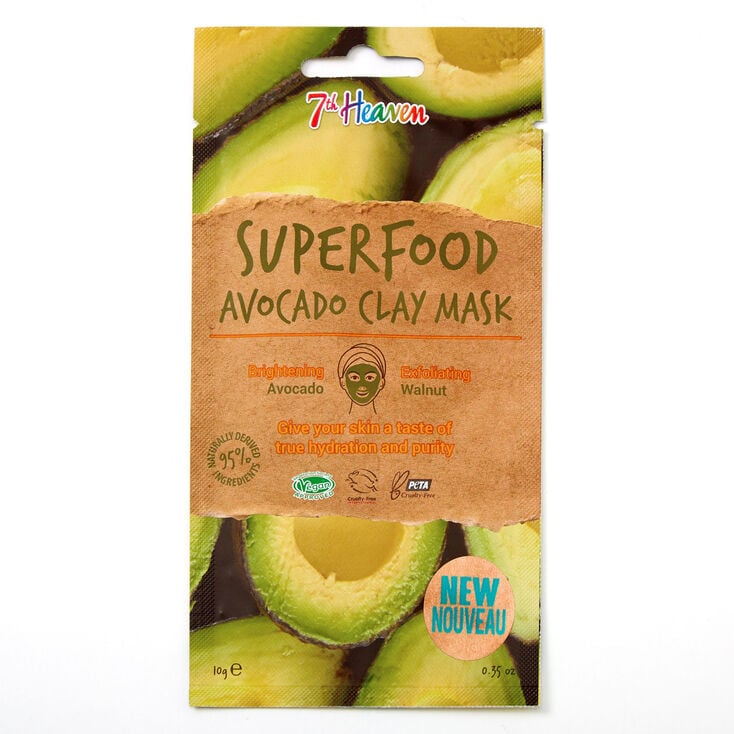 7th Heaven Superfood Avocado Clay Mask,
