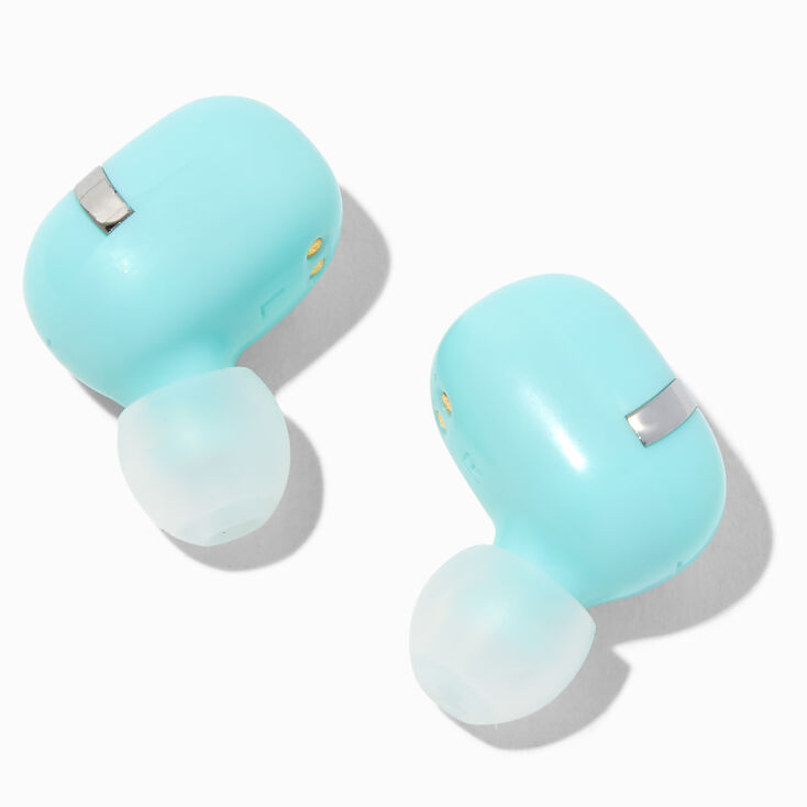 Mint Green Wireless Earbuds in Case,
