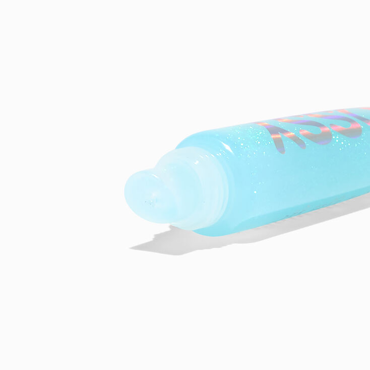 Blue Glossy Lip Gloss,