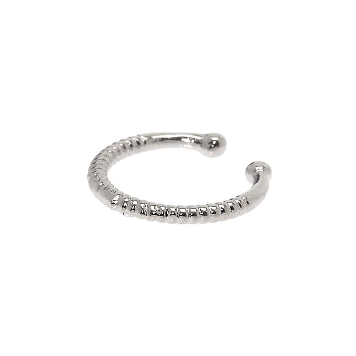 Silver Spring Faux Hoop Nose Ring,