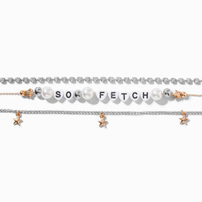 Mean Girls&trade; x ICING So Fetch Layered Choker Necklace,