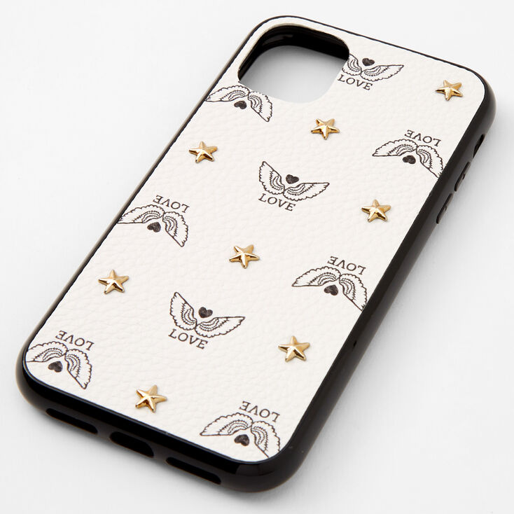 Black &amp; White Wings Phone Case - Fits iPhone 11,