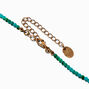 Turquoise Beaded Necklace  ,