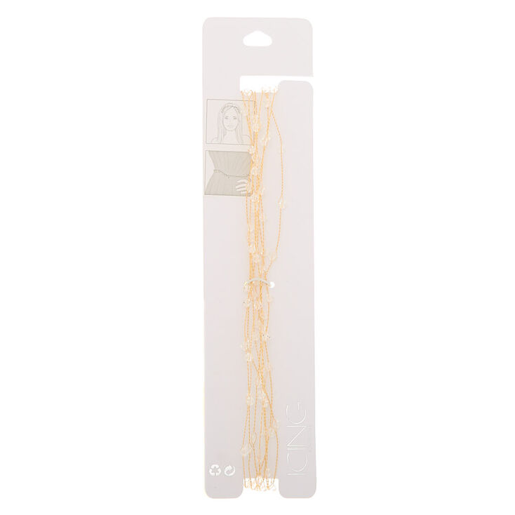 2-In-1 Gold Branch Belt & Headwrap,