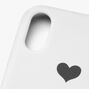 White Heart Phone Case - Fits iPhone&reg; XR,