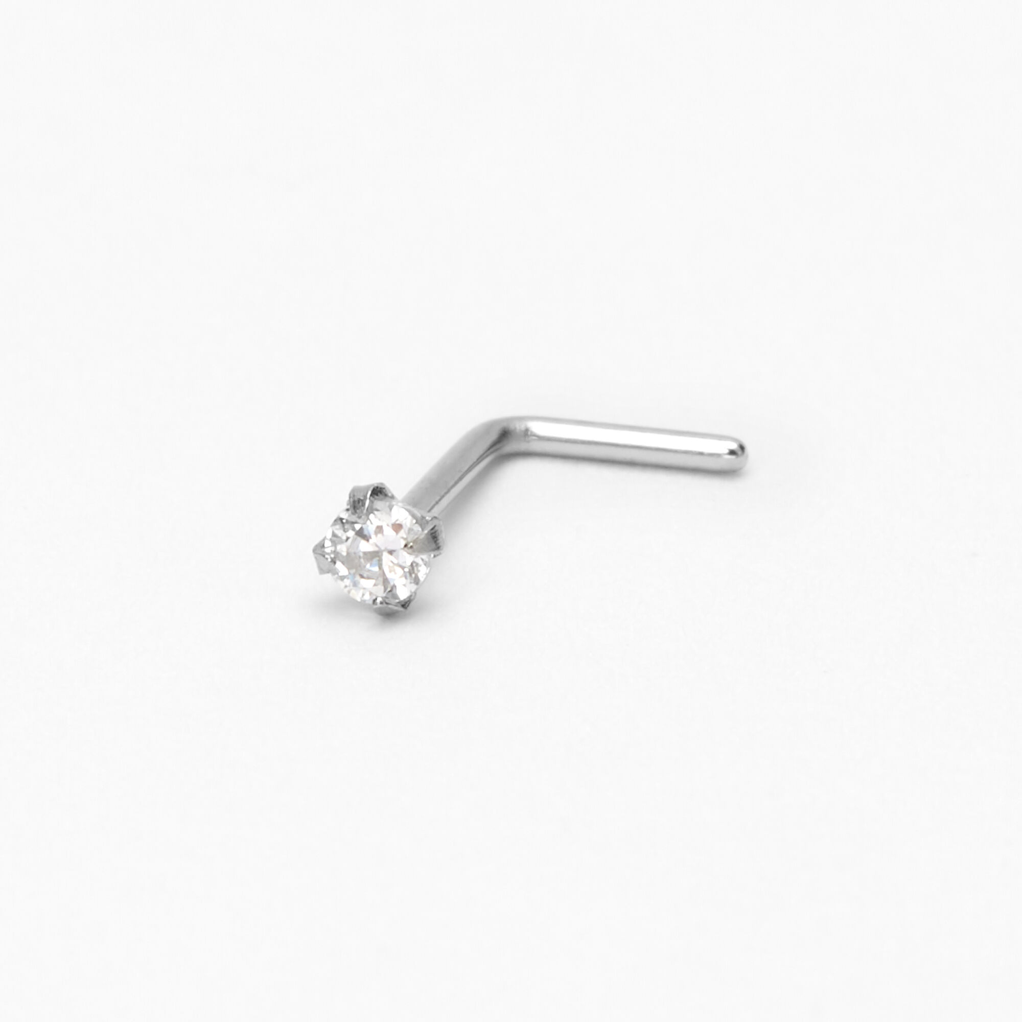 Crystal online nose pin