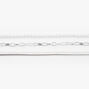 Silver Pearl Snake Chain Bracelets - 3 Pack,