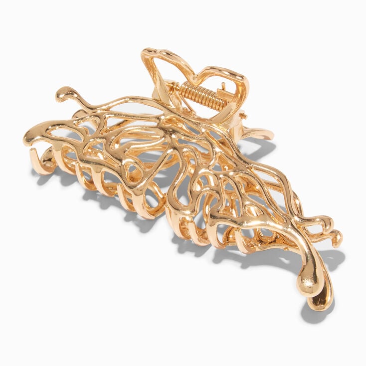 Gold-Tone Flamingo Stud Earrings,