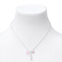 Silver Zodiac Charm Pendant Necklace - Scorpio,
