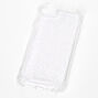 Clear Glitter Protective Phone Case - Fits iPhone&reg; 6/7/8/SE,