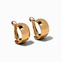 Gold-tone Clutch Mini Hoop Earrings,