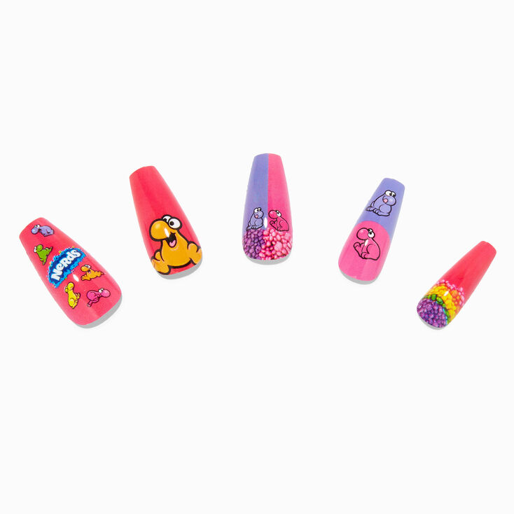 Nerds&reg; Icing Exclusive Squareletto Vegan Faux Nail Set - 24 Pack,