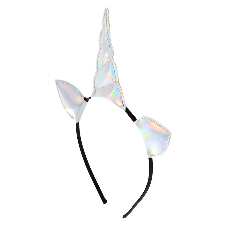 Holographic Unicorn Horn Headband,