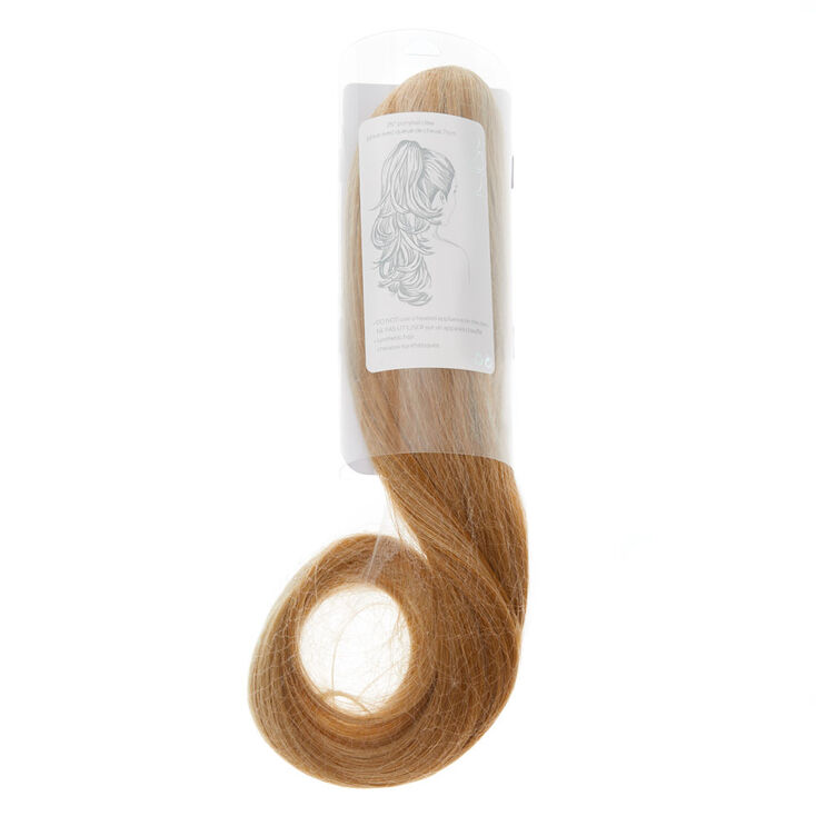 Extra Long Faux Hair Extensions Ponytail Claw Blonde Icing Us