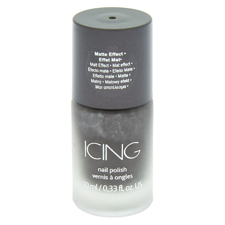 Cosmic Matte Gray Nail Polish,