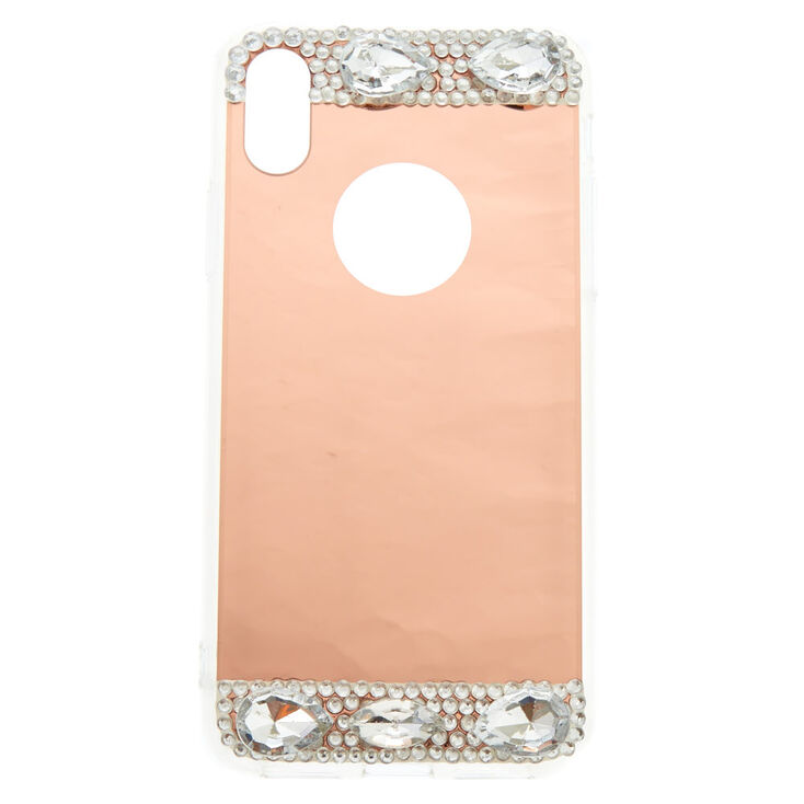 Glam Rose Gold Phone Case - Fits iPhone X/XS,