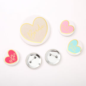 Bride&#39;s Babes Buttons - 6 Pack,
