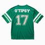 St. Patrick&#39;s Day &quot;O&#39;Tipsy&quot; Football-Style Jersey,
