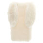 White Fur Bunny Phone Case - Fits iPhone X/XS,