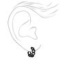 Mixed Metal 15MM Link Hoop Earrings - 3 Pack,